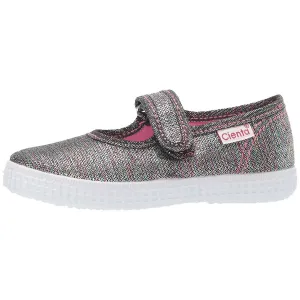 Girl Mary Jane Shoes In Rainbow Metallic
