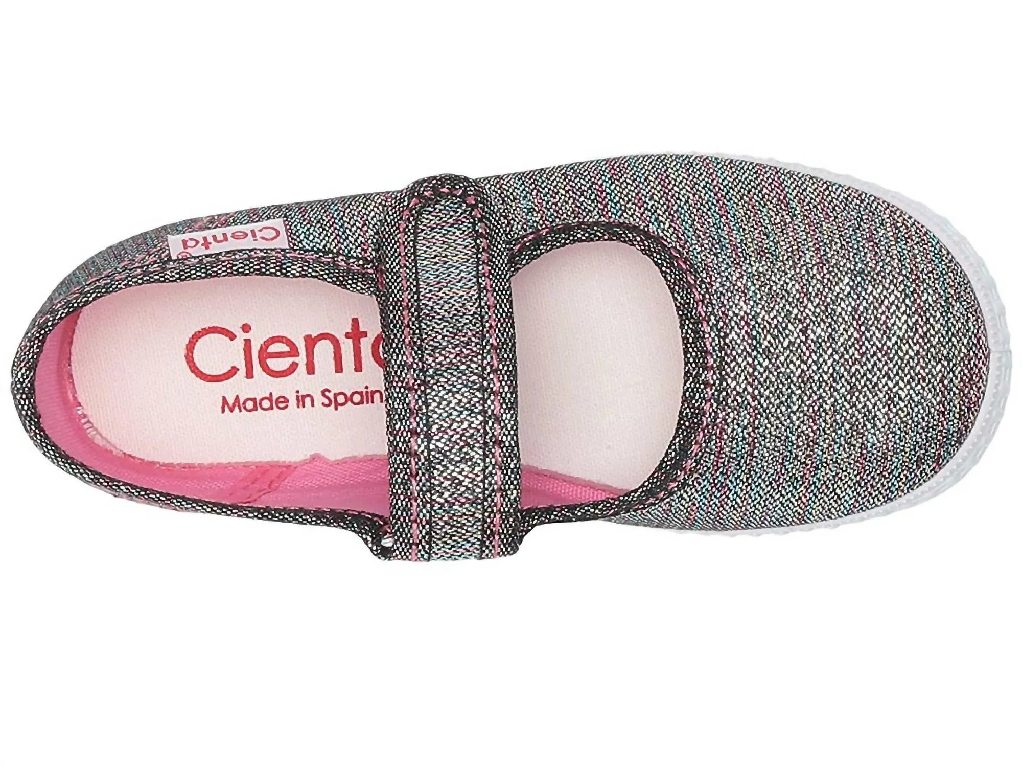 Girl Mary Jane Shoes In Rainbow Metallic
