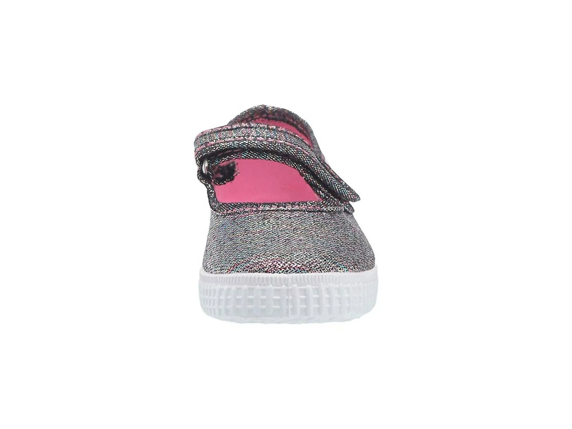 Girl Mary Jane Shoes In Rainbow Metallic