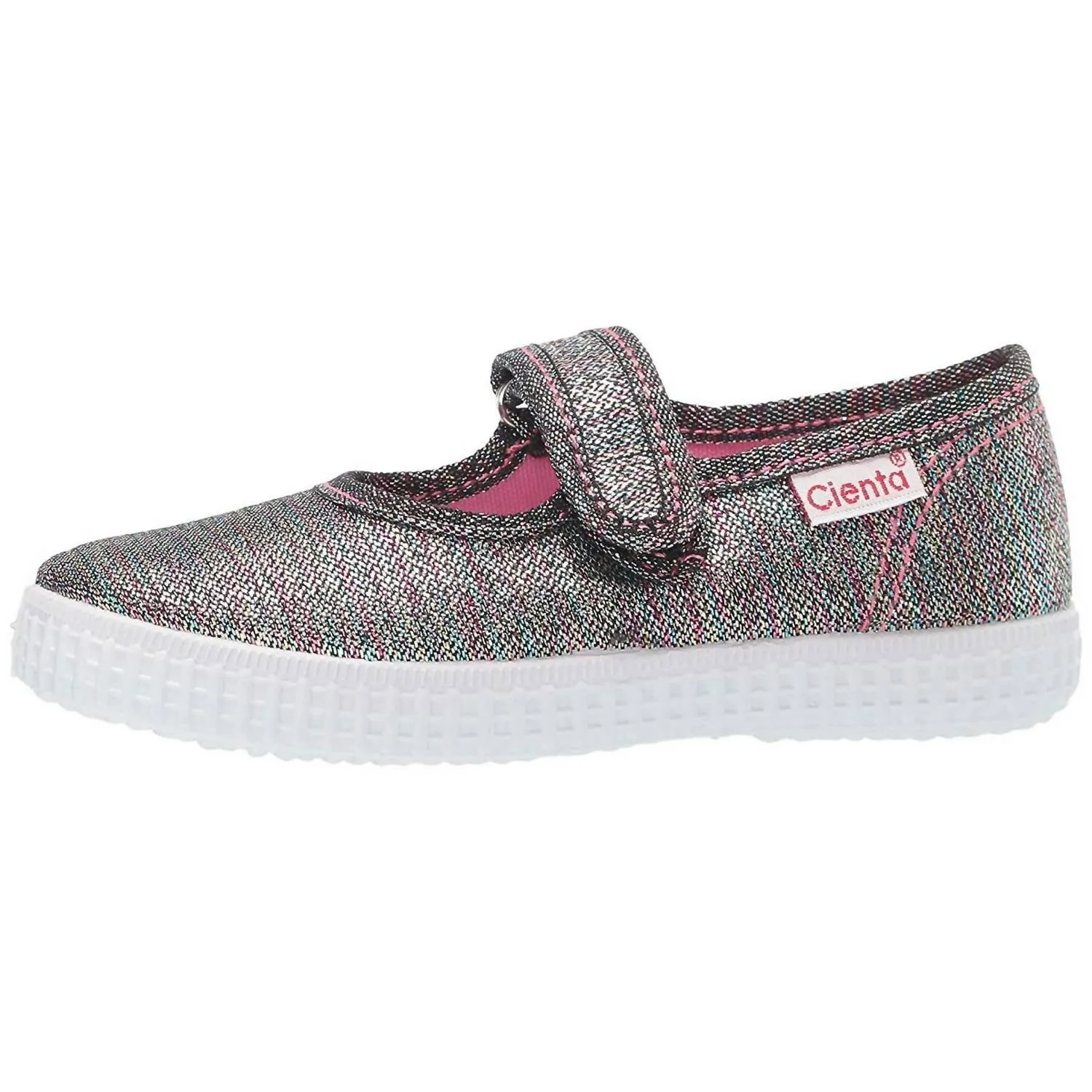 Girl Mary Jane Shoes In Rainbow Metallic