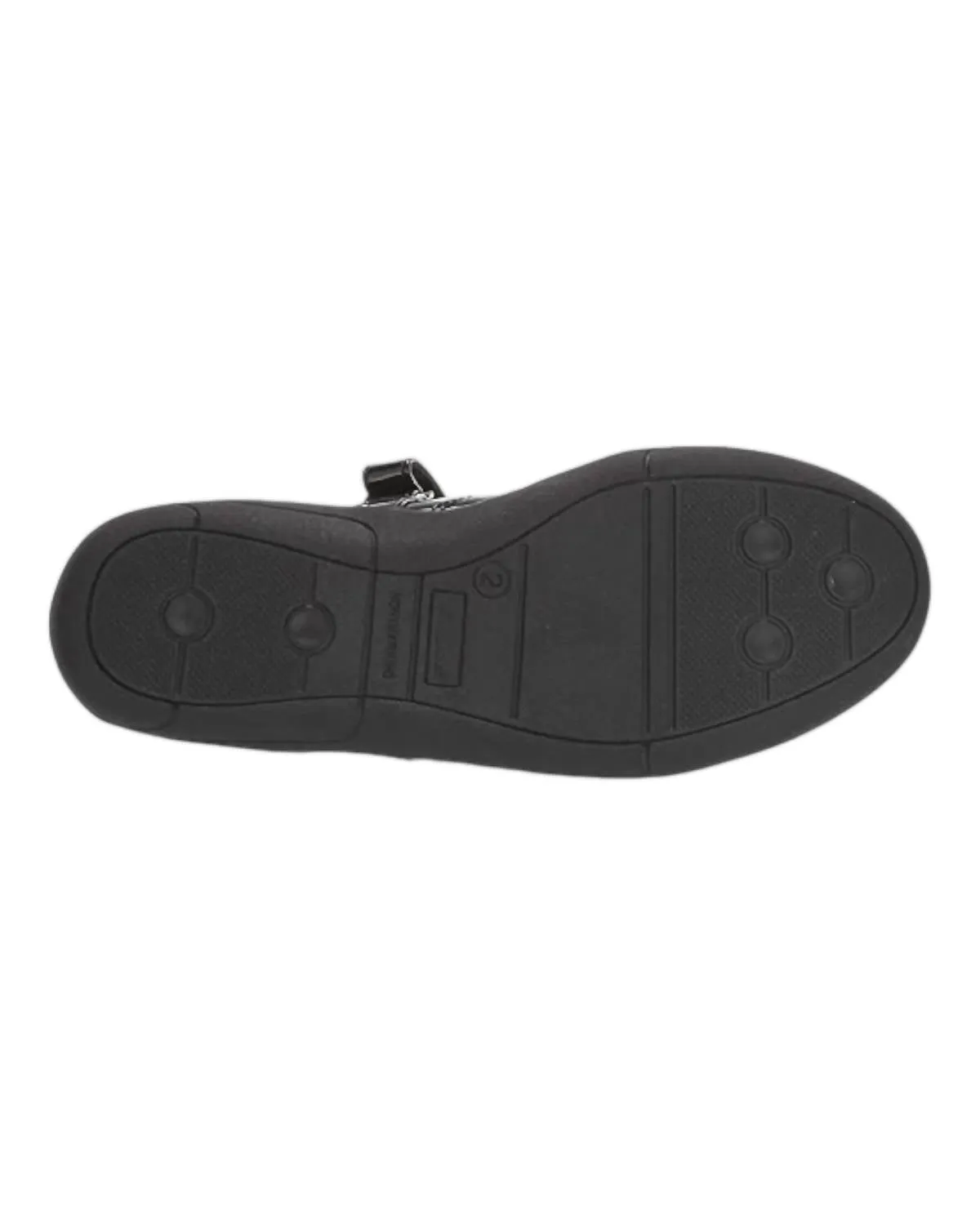 Girl's Alannah Mary Jane Flats In Black