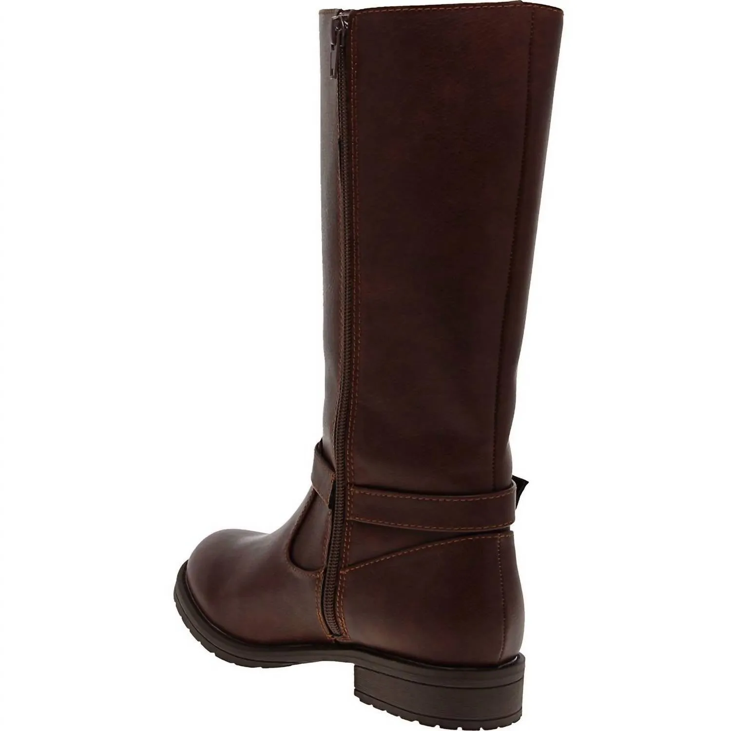 Girl's Blosum Anna Knee High Boots In Tan