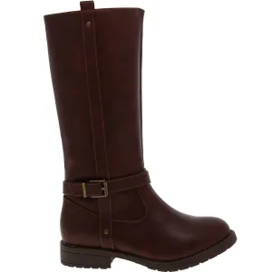 Girl's Blosum Anna Knee High Boots In Tan