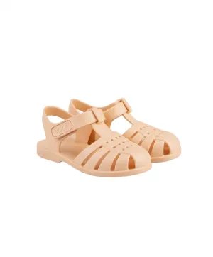 Girl's Clasica V Sandals In Apricot
