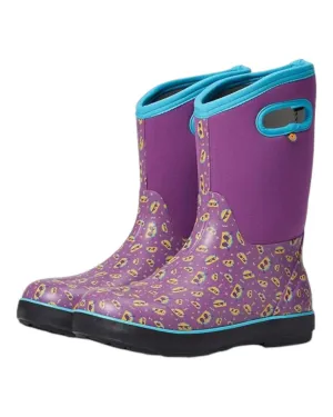 Girl's Classic Tacos Boots In Violet Multi