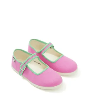 Girl's Jane Shoes In Rose Masque