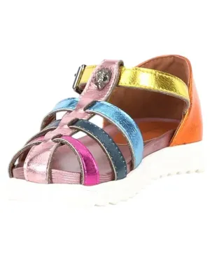 Girl's Kensington Fisherman Sandals In Multi