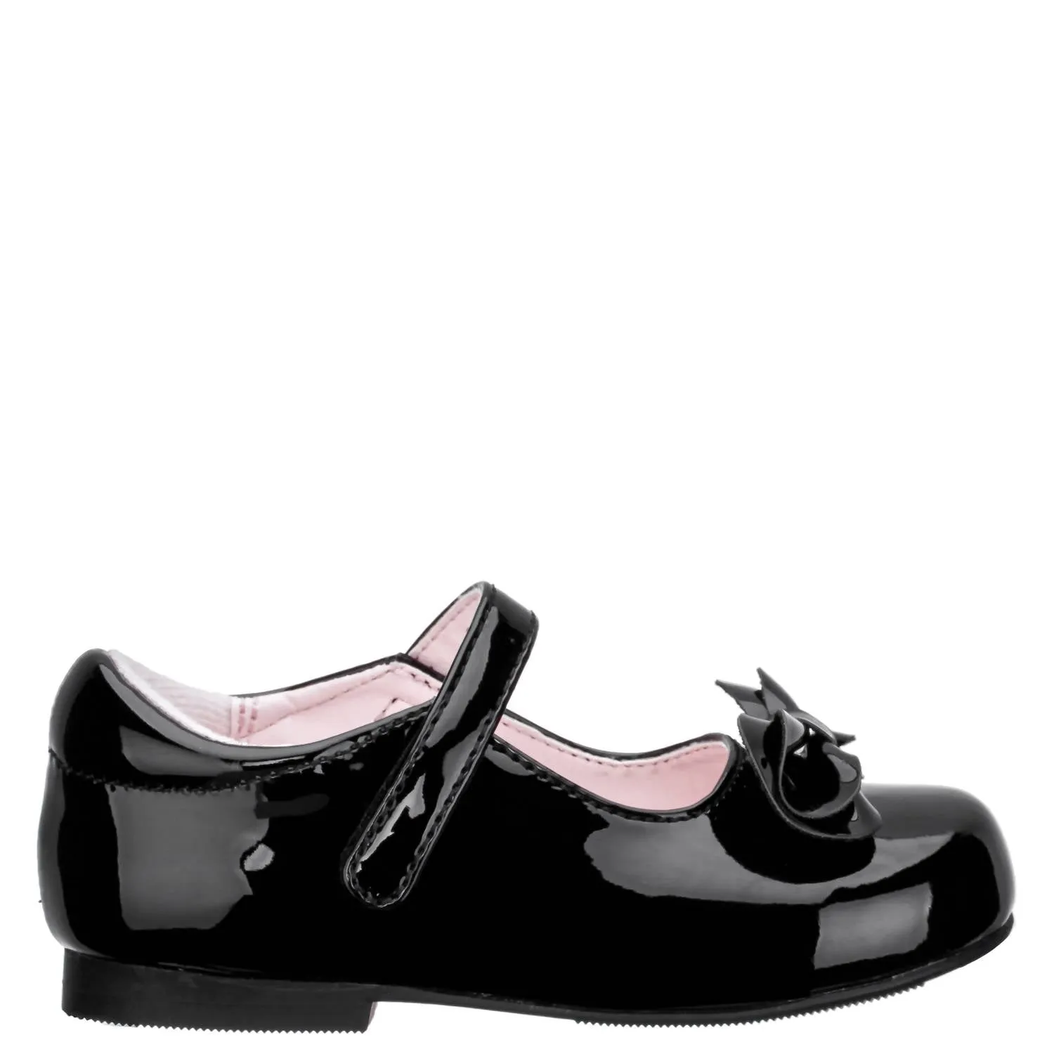 Girl's Krista Shoes In Black Patent