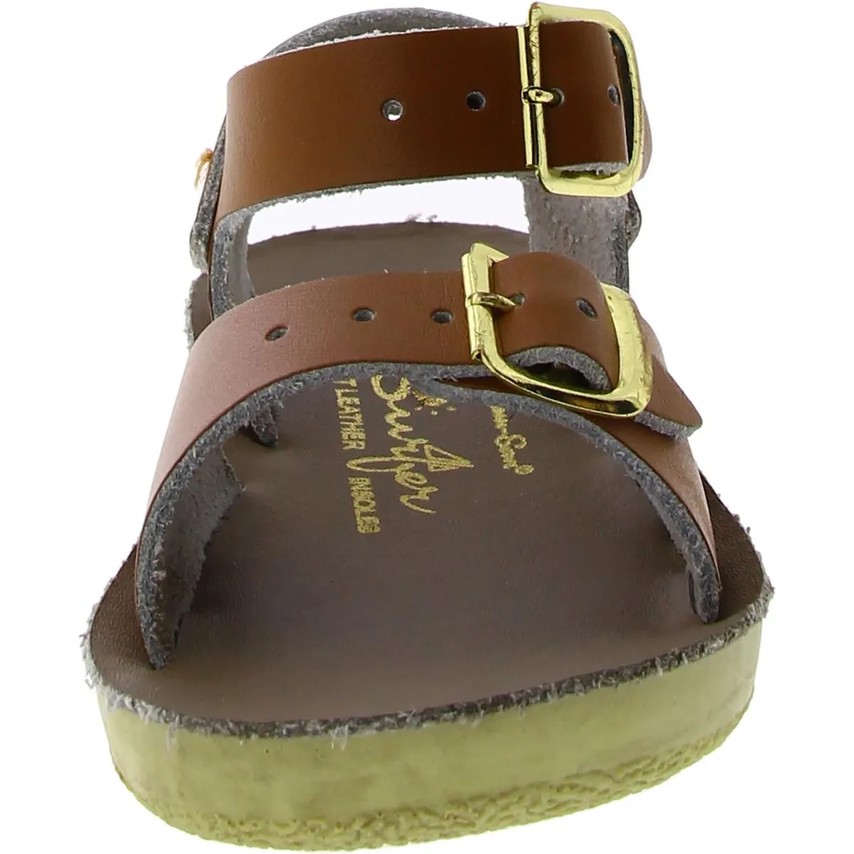 Girls Leather Buckle Ankle Strap