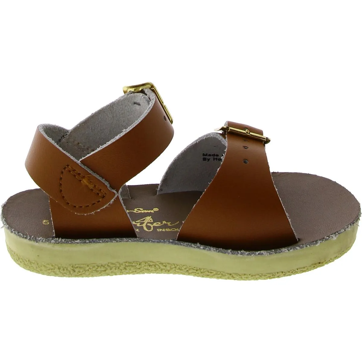 Girls Leather Buckle Ankle Strap