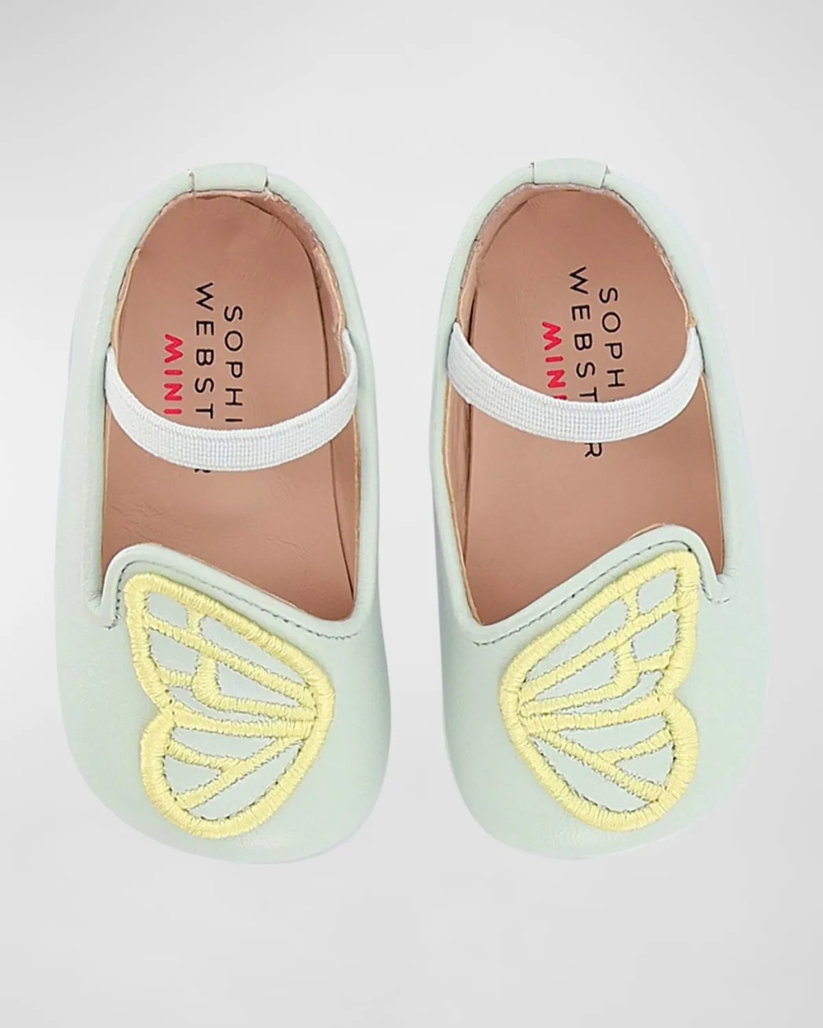 Girl's Leather Butterfly Flats