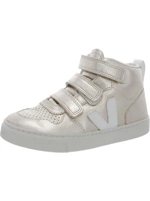 Girls Little Kid Leather High-Top Sneakers