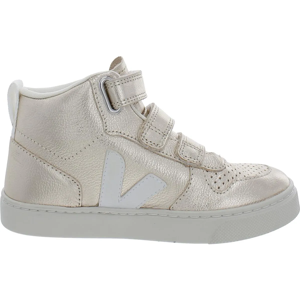 Girls Little Kid Leather High-Top Sneakers