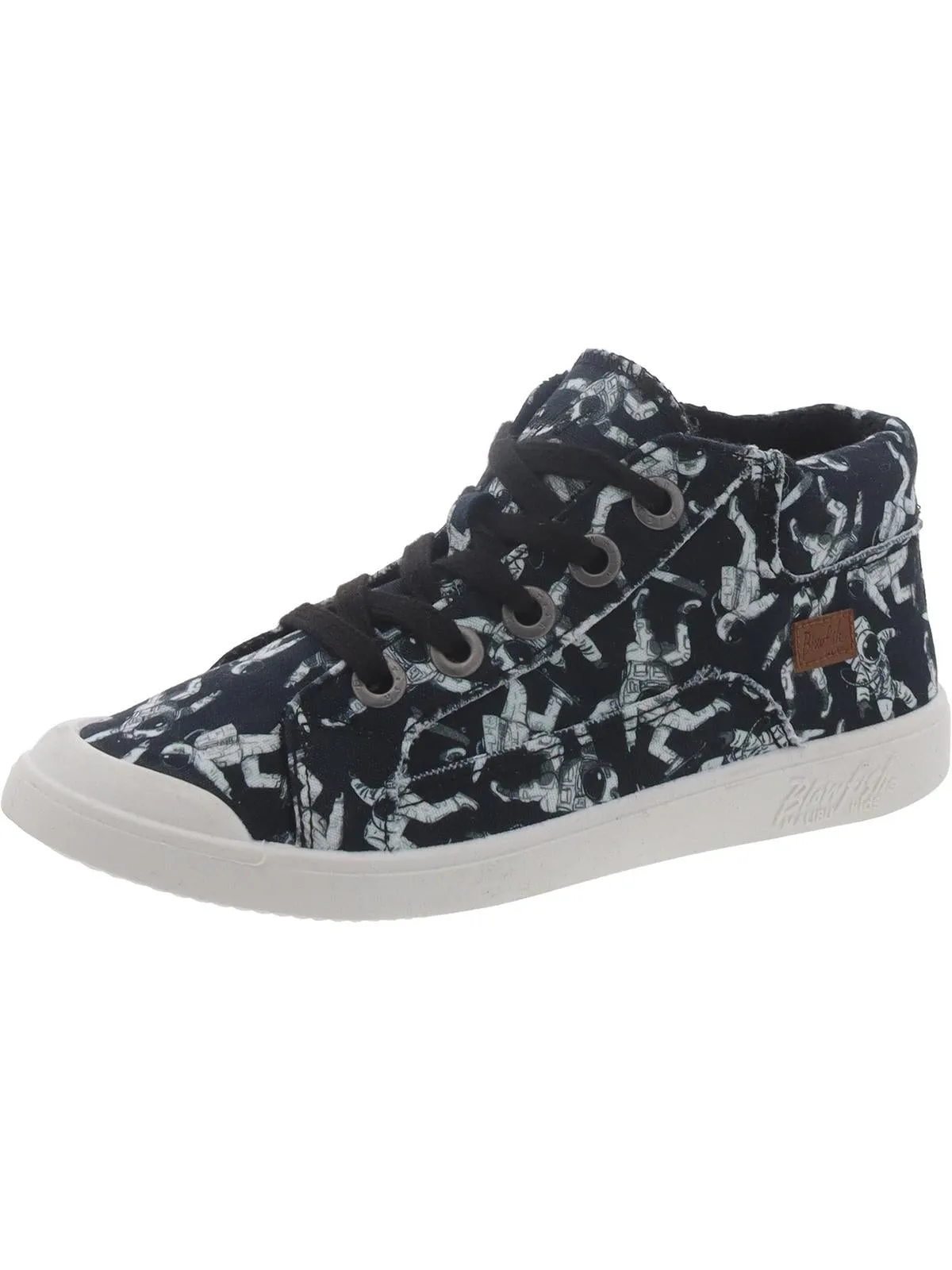 Girls Little Kid Printed High-Top Sneakers