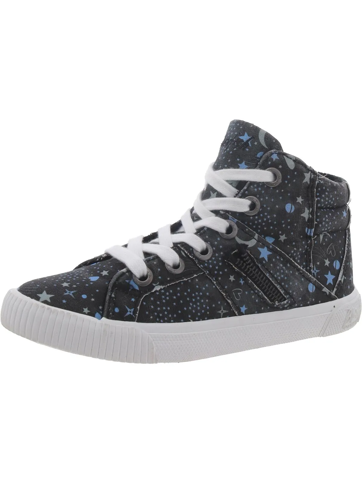 Girls Little Kid Printed High-Top Sneakers