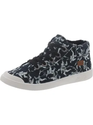Girls Little Kid Printed High-Top Sneakers