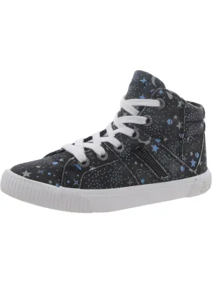 Girls Little Kid Printed High-Top Sneakers