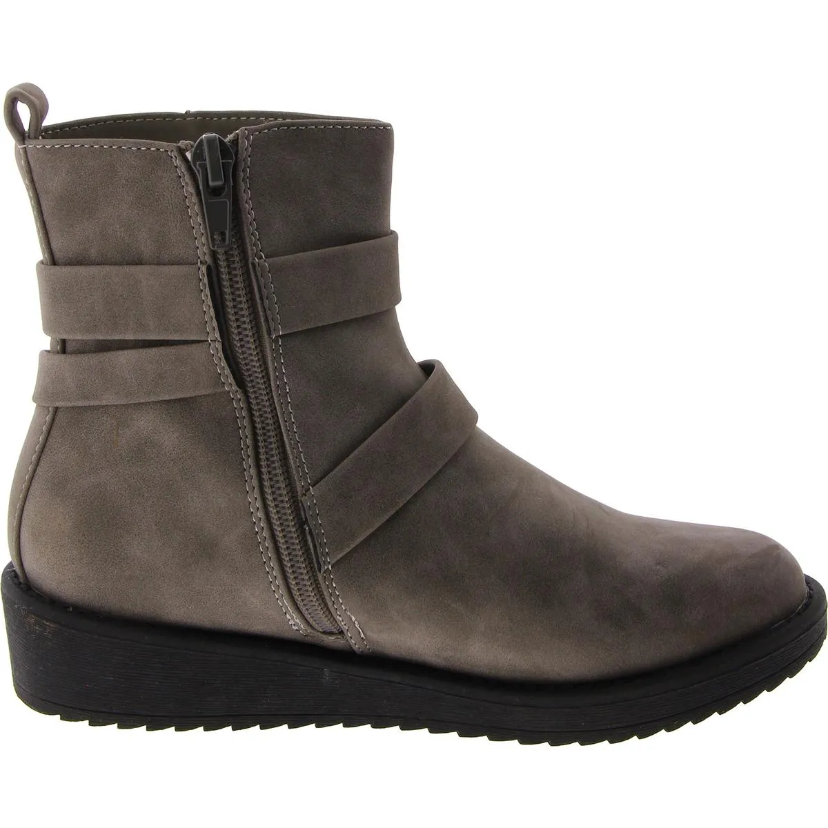 Girls Little Kid Zipper Ankle Boots