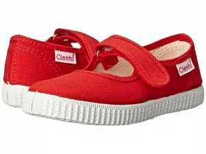 Girl's Mary Jane Flat Shoes In Red