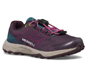 Girls - Moab Flight Low A/c Hiking Shoes In Burgundy
