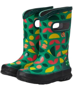 Girl's Shapes Rain Boots In Green