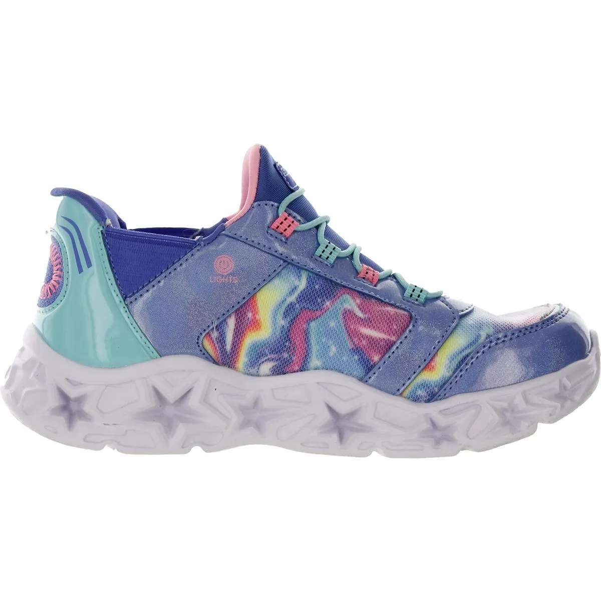 Girls Slip In's Memory Foam Light-Up Shoes