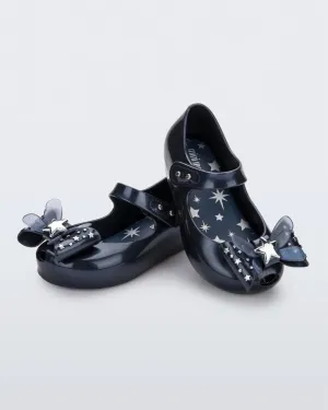 Girls' Ultragirl Star Ballet Flat In Metallic Blue