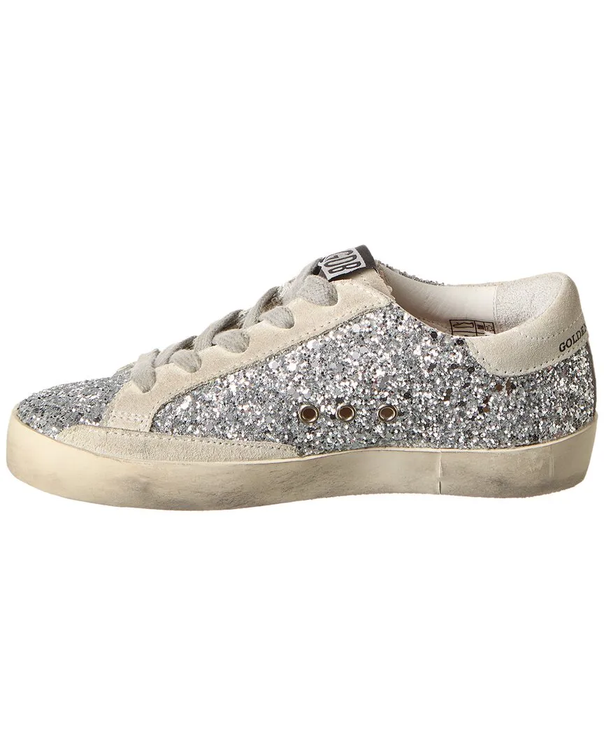 Golden Goose Superstar Glitter & Suede Sneaker
