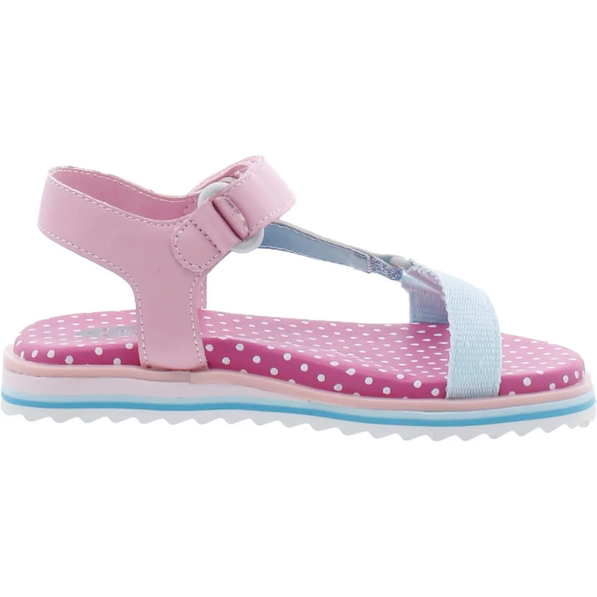 Gretel Girls Glitter Open Toe Ankle Strap