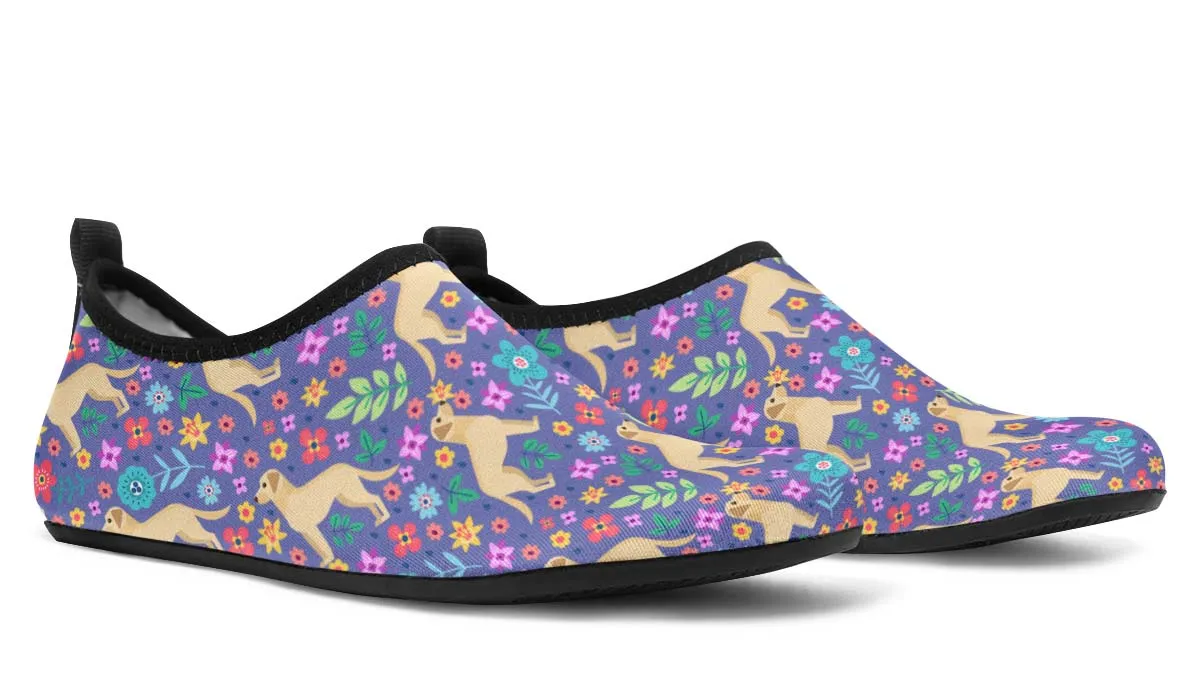 Groovy Labrador Aqua Barefoot Shoes