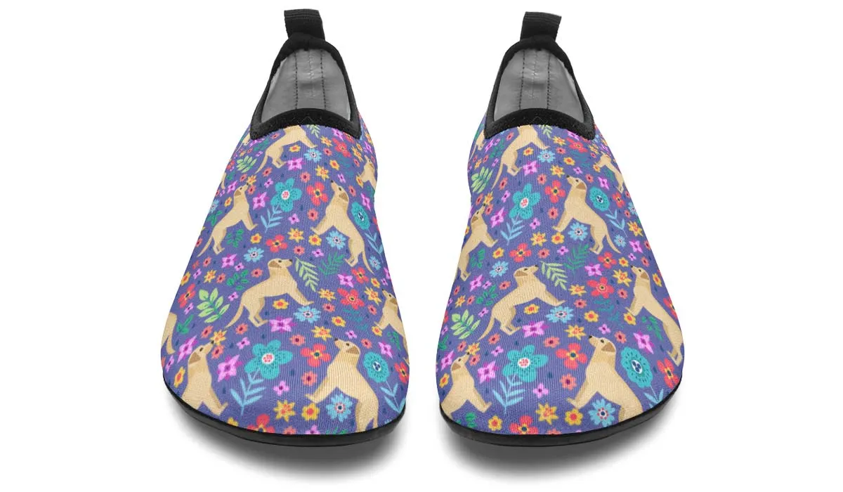 Groovy Labrador Aqua Barefoot Shoes