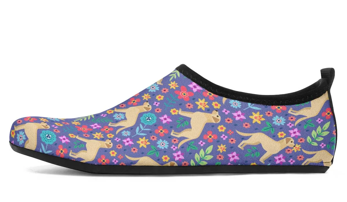 Groovy Labrador Aqua Barefoot Shoes