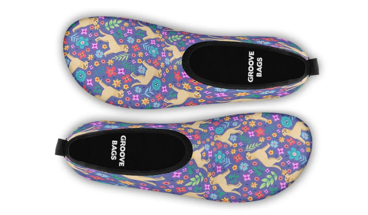 Groovy Labrador Aqua Barefoot Shoes