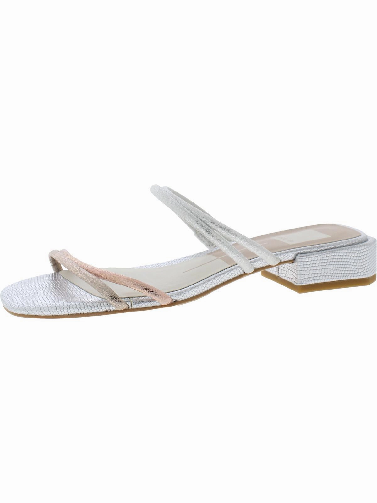 Haize Womens Leather Strappy Heel Sandals