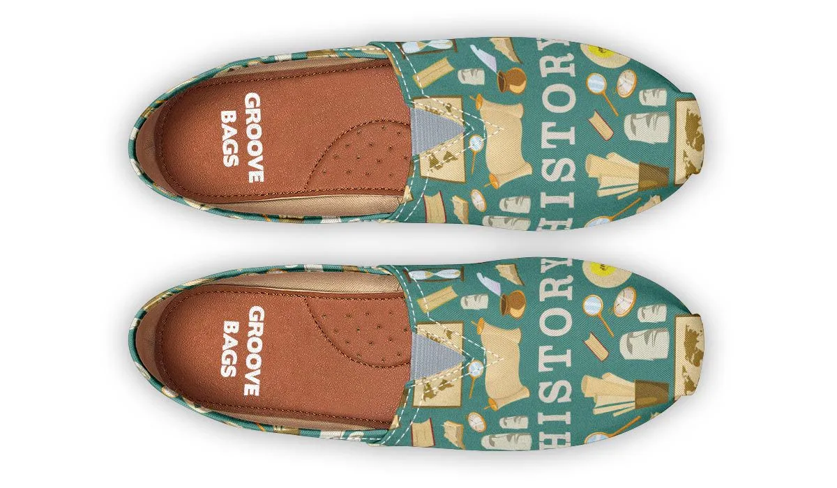 History Buff Casual Shoes
