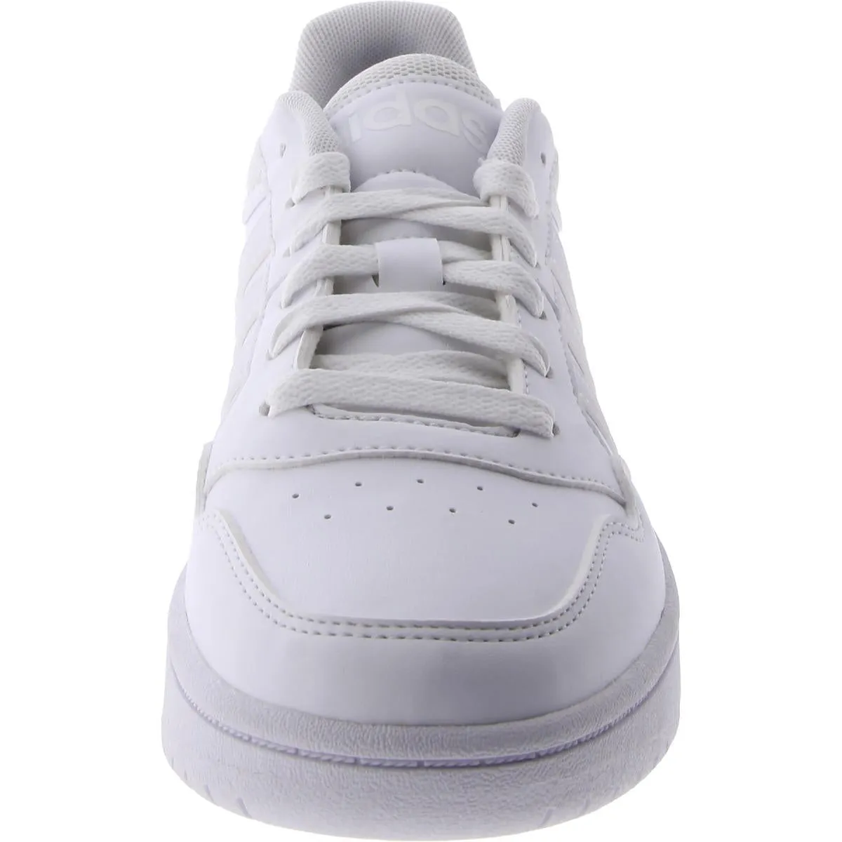 Hoops 3.0 K Girls Leather Perforated Basketball Shoes