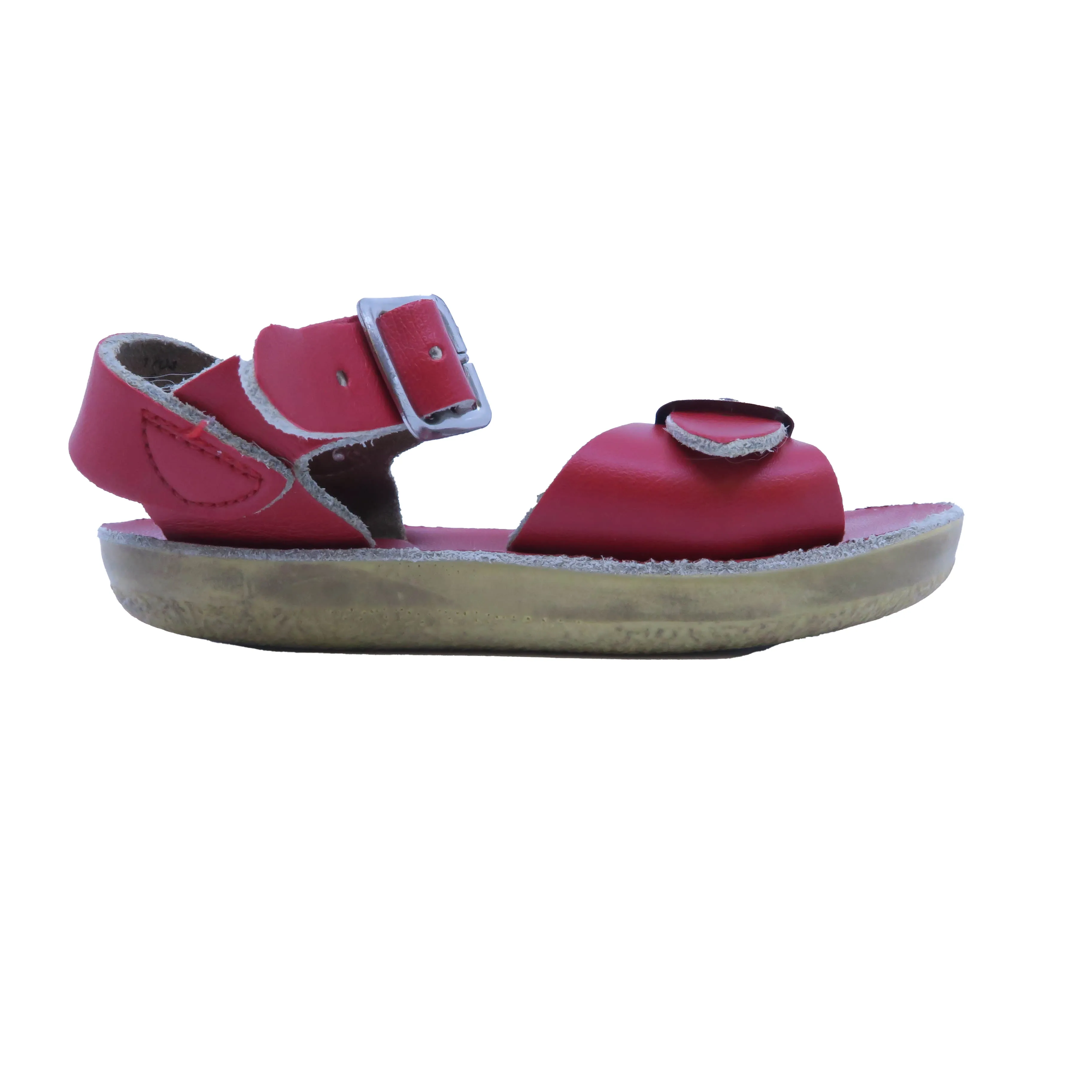 Hoy Saltwater Girls Red Sandals