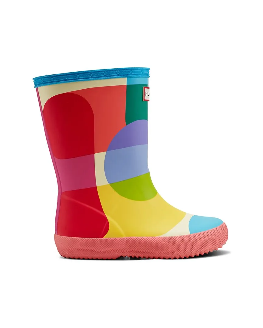 Hunter First Rainbow Bubble Boot