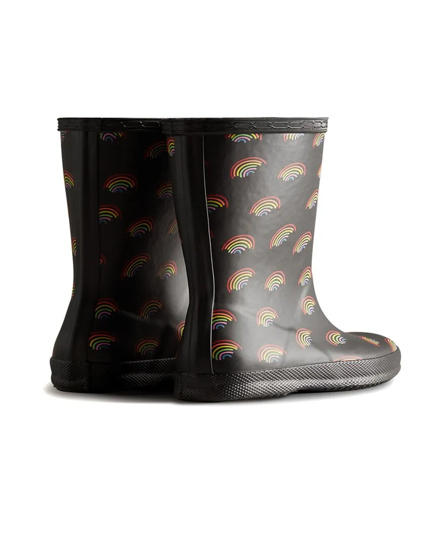 Hunter Original First Classic Mini Rainbow Print Boot
