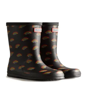Hunter Original First Classic Mini Rainbow Print Boot
