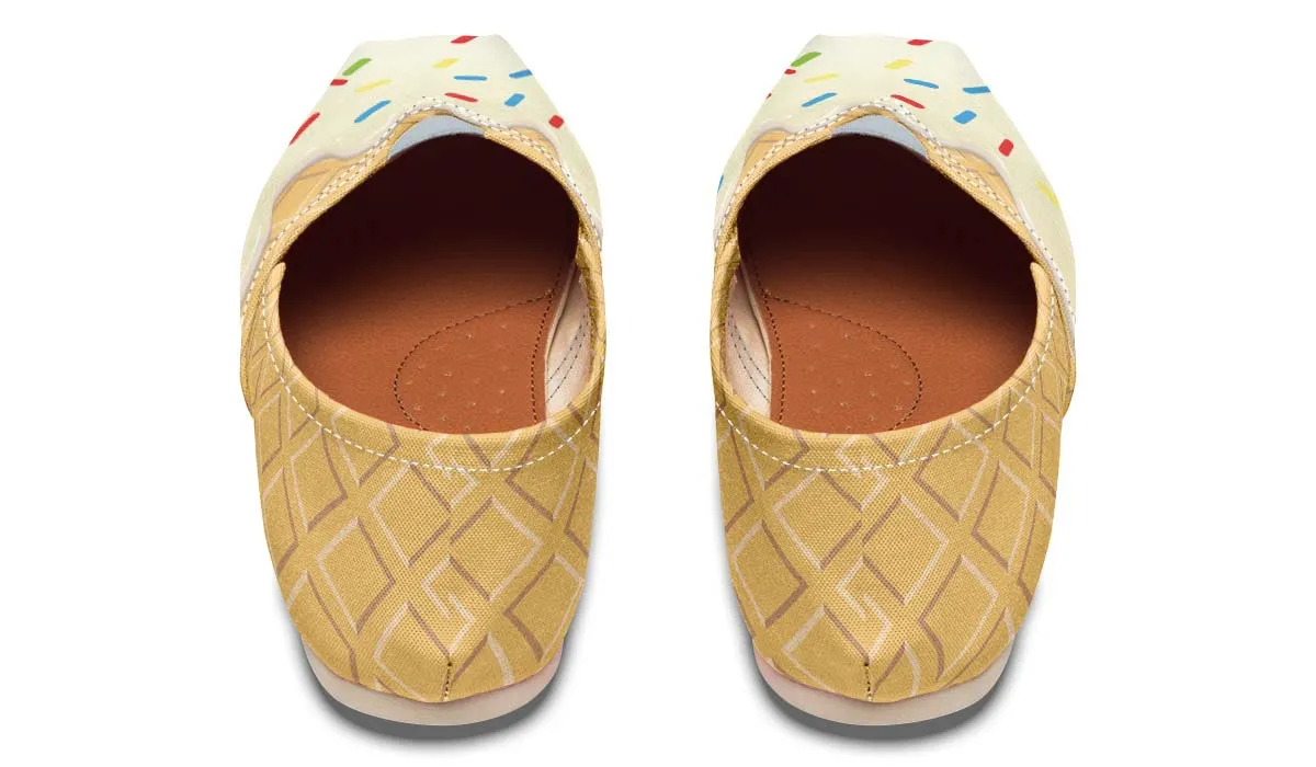 Ice Cream Cone Casual Shoes