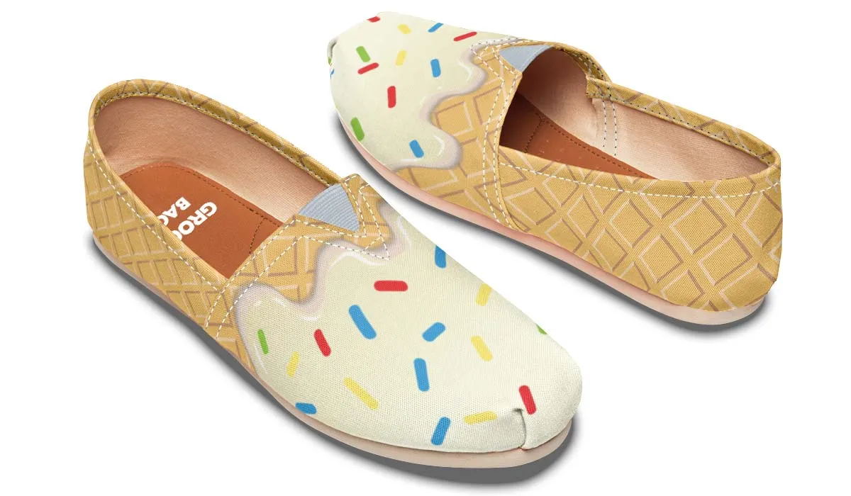 Ice Cream Cone Casual Shoes