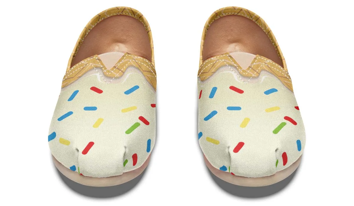 Ice Cream Cone Casual Shoes