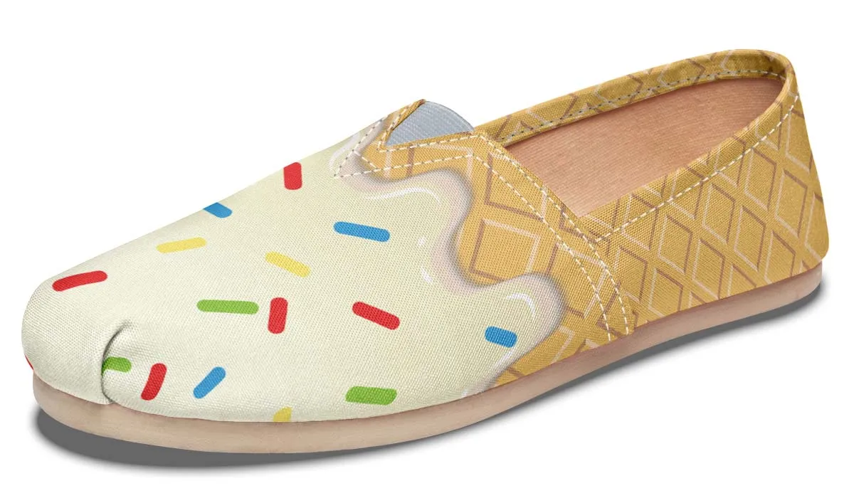 Ice Cream Cone Casual Shoes
