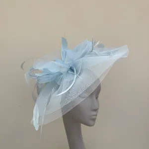 J Bees JB20/165 Baby Blue Headband Fascinator