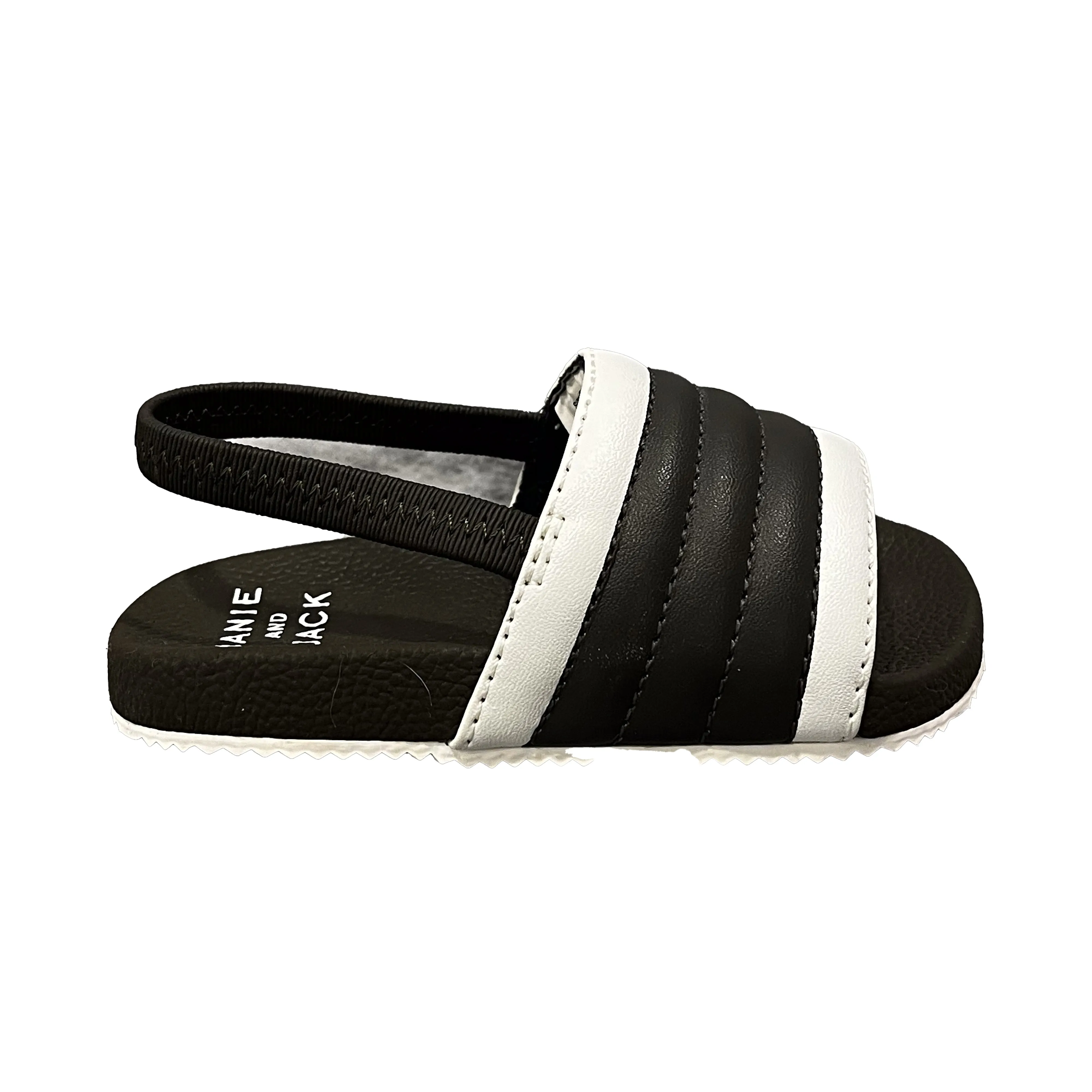 Janie and Jack Boys Gray | White Sandals