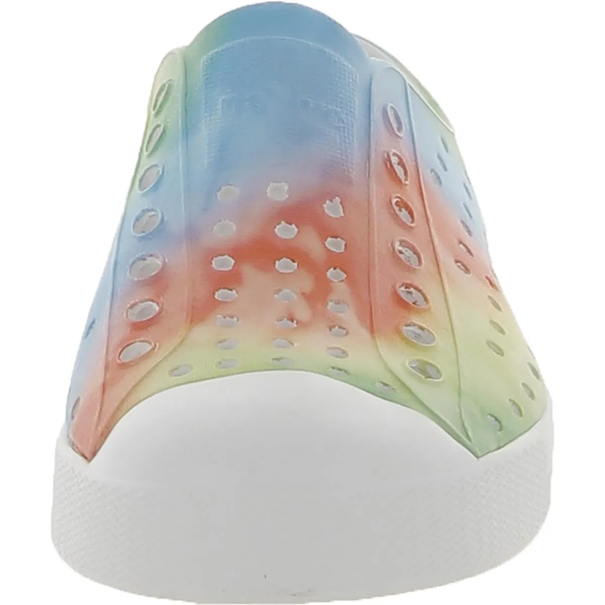 Jefferson Sugarlite Girls Toddler Rainbow Slip-On Sneakers