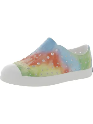 Jefferson Sugarlite Girls Toddler Rainbow Slip-On Sneakers