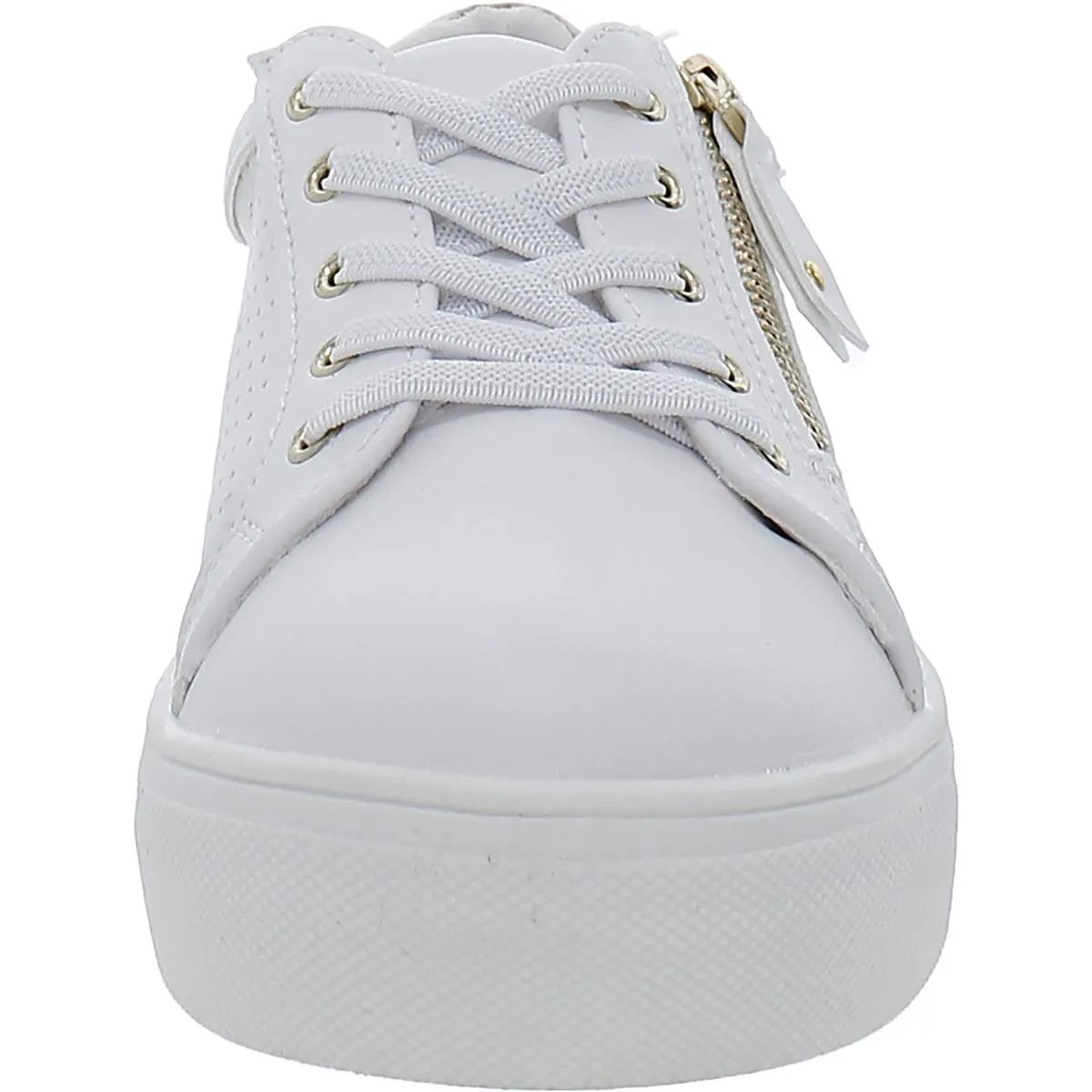 Jilie Girls Little Kid Faux Leather Casual and Fashion Sneakers