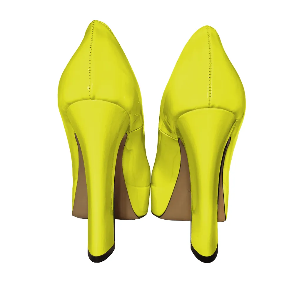 JIMENA PATENT YELLOW